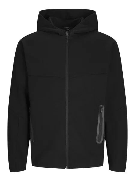 JACK & JONES Tepláková bunda JCofusion' čierna