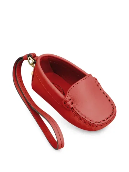 Кожена висулка Tod's на точки червено