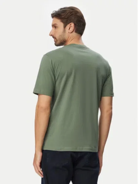 JACK & JONES Póló ARCHIE zöld / fehér szürke