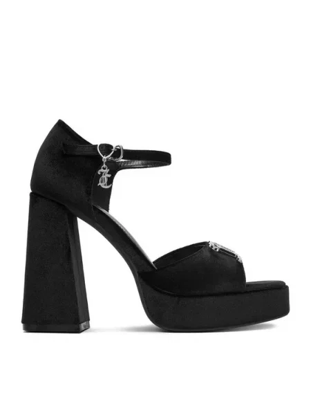 Juicy Couture Sandali črna