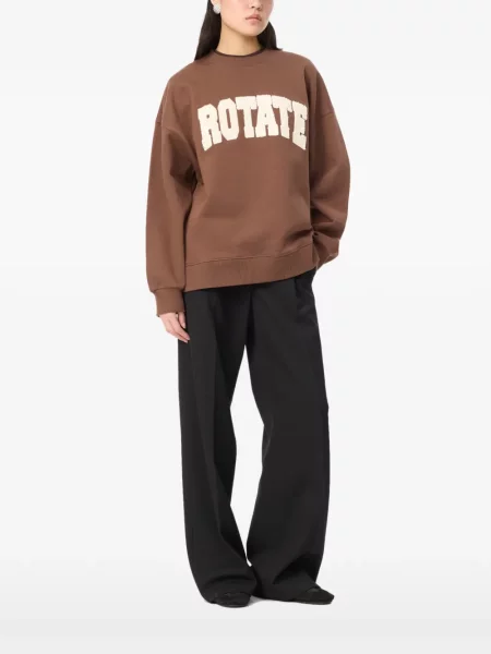 Hanorac crewneck Rotate Birger Christensen maro