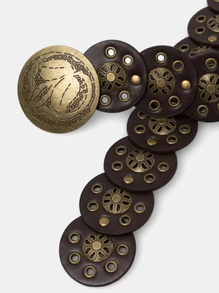 Кожаный ремень Medicine с ремешками