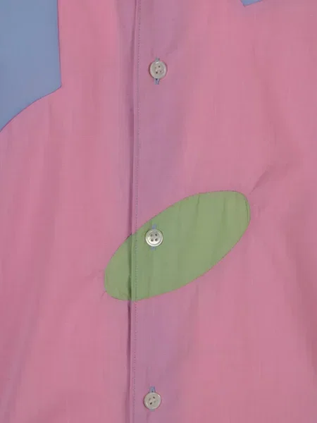 Cămașă Comme Des Garçons cu imprimeu abstract albastru