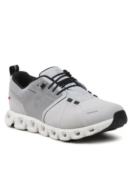 Sneakers On W Cloud 5 Waterproof Glacier/ White EUR sivá
