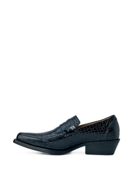 Pantofi loafer Our Legacy din piele negru