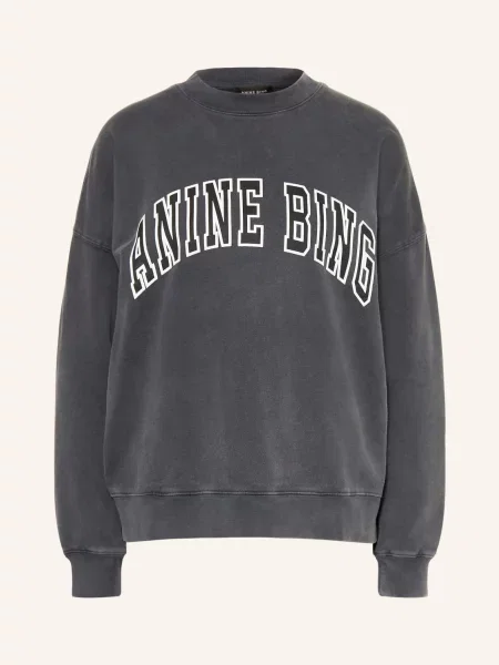 Anine Bing Bluza Miles schwarz biała