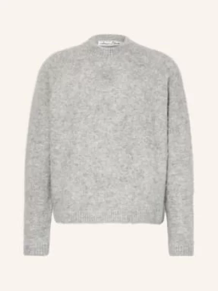 About:Blank Sweter Z Alpaki grau