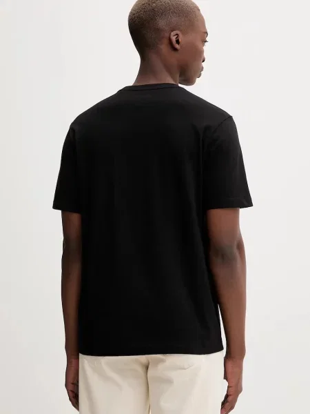 Tričko Guess Jeans s aplikací černá