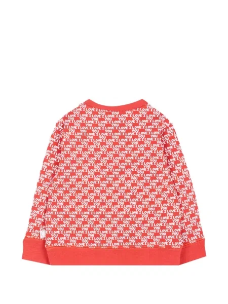 Bluza dziecięca Stella Mccartney czerwona