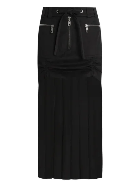 Fusta plisata Dolce & Gabbana plisată negru