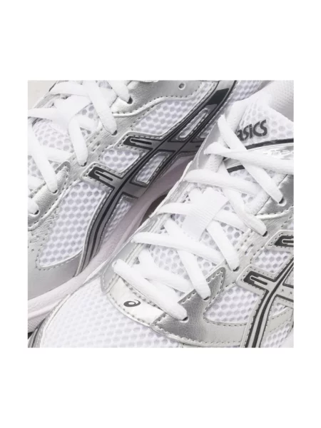 Lniane sneakersy Asics Tiger białe