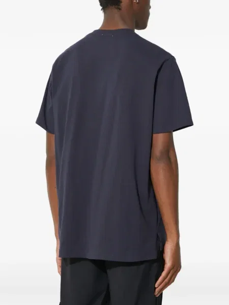 Tricou Engineered Garments scurt albastru
