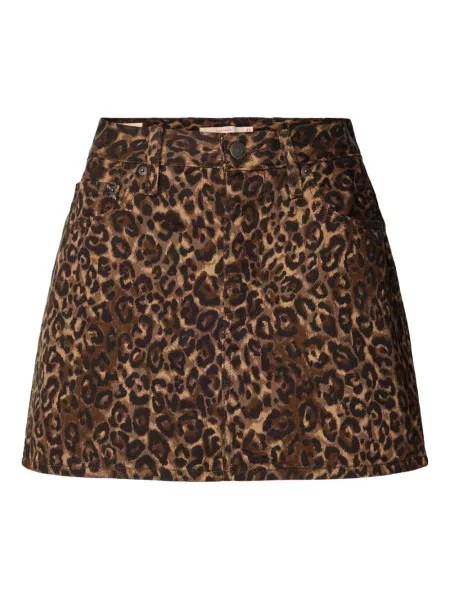 Majica Levi's® s printom s leopard uzorkom smeđa