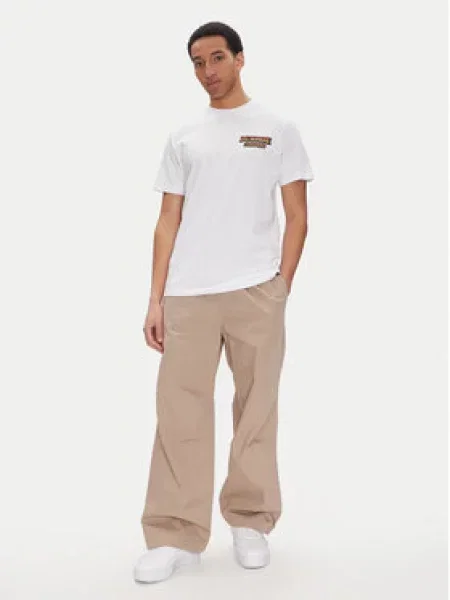 DC Shoes Majica Heritage Fit bela