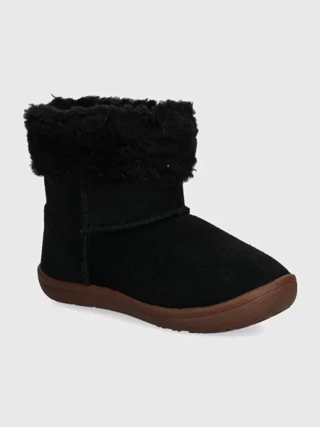 UGG Detské semišové snehule SAMMEE čierna