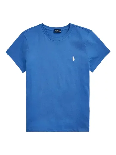 Tricou Polo Ralph Lauren cu decolteu rotund albastru