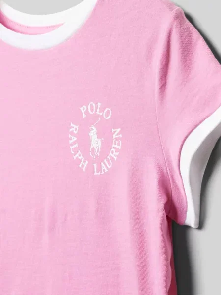 T-shirt z nadrukiem z logo Polo Ralph Lauren Teens