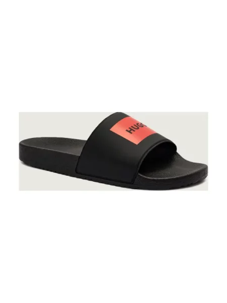HUGO Papucs Timein Slid fekete