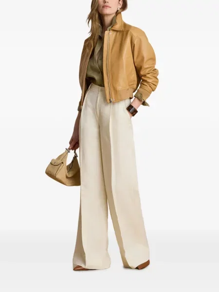 Geanta de piele Lauren Ralph Lauren