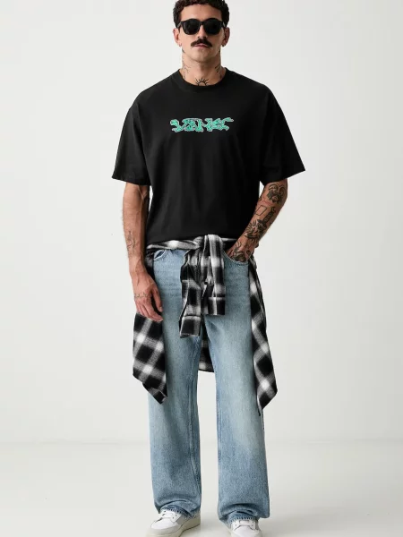 Vans tričko pánske čierna