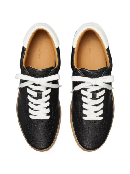 Sneakerși Tory Burch din piele negru