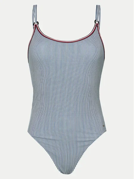 Tommy Hilfiger Costum de baie Albastru alb