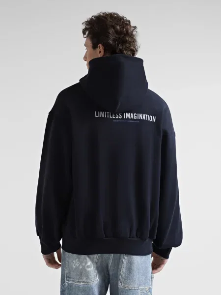 Худи Emporio Armani синее