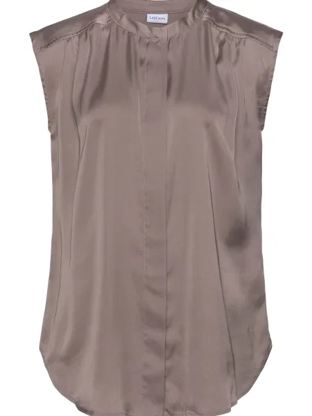 LASCANA Bluză mokka maro