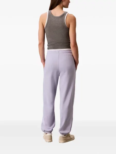 Futó nadrág Calvin Klein autogrammal lila