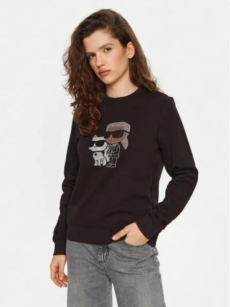 KARL LAGERFELD Bluză negru