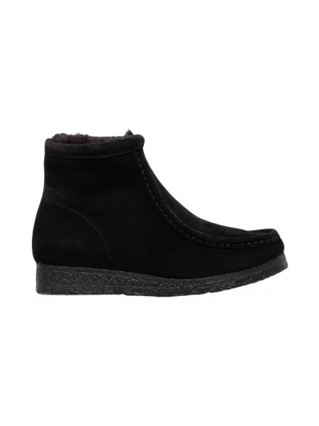 Buty do kostki Clarks zamszowe czarne