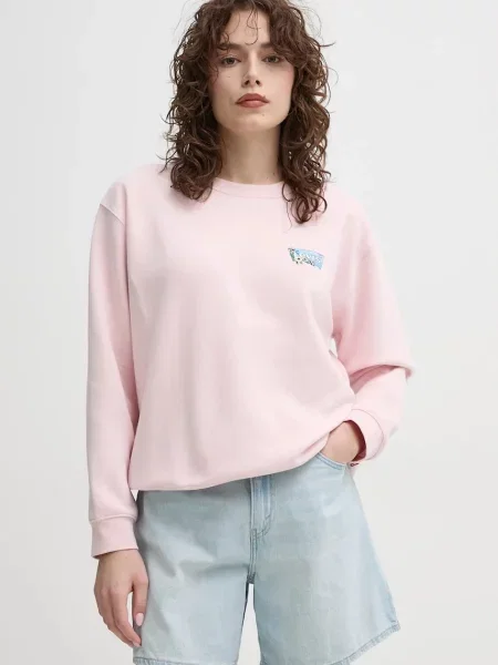 Levi's bluza gładka różowy
