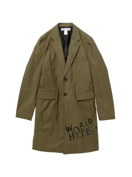 Palton Comme Des Garçons Shirt verde