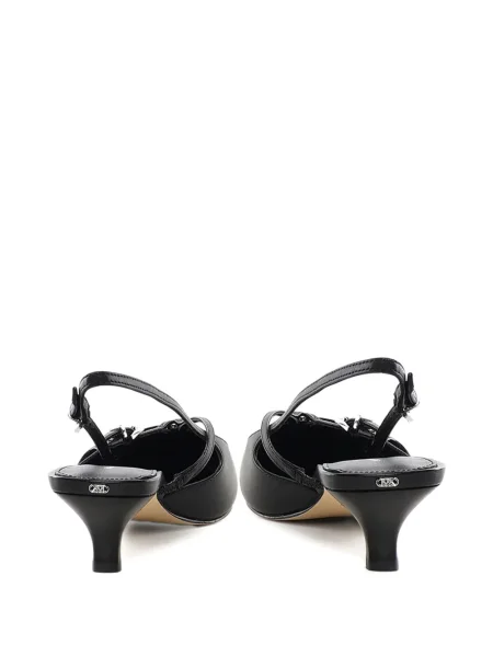 Pantofi cu toc Michael Michael Kors din piele slingback negru