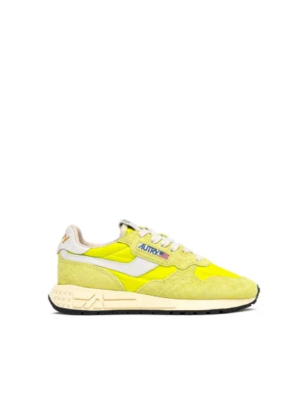 Sneakersy Autry żółte