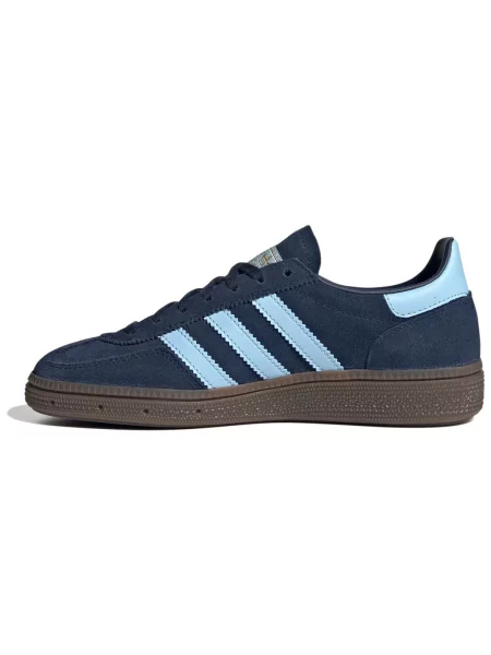 ADIDAS ORIGINALS Tenisky Handball Spezial námořnická modř / světlemodrá / zlatá modré