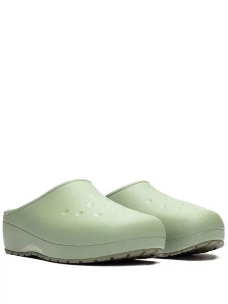 Saboți Crocs slip-on verde