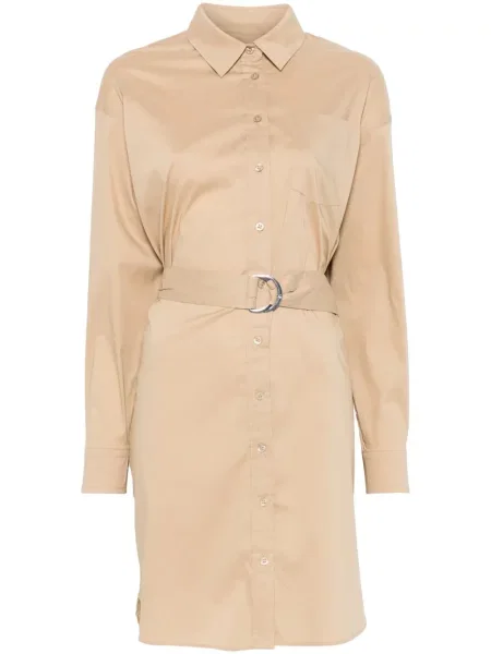 Sukienka midi Lauren Ralph Lauren do kolan garniturowa