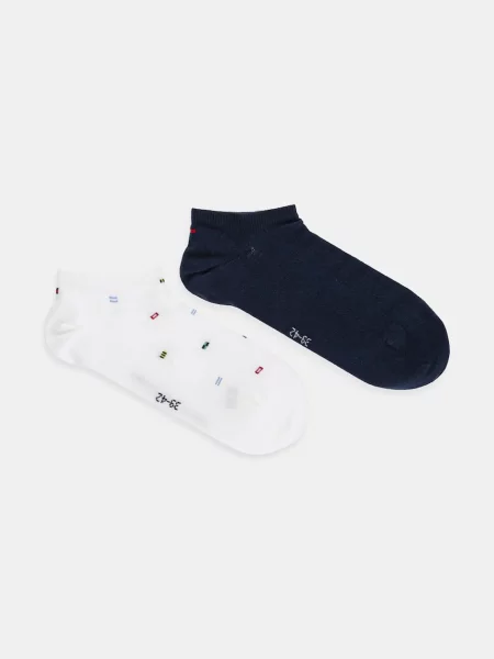 Чорапи Tommy Hilfiger 2 чифта бяло