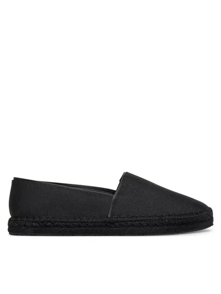 Espadrilės Calvin Klein Flat Espadrille Jacq juoda