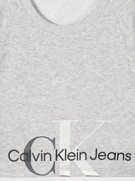 Bluza dziecięca Calvin Klein szara