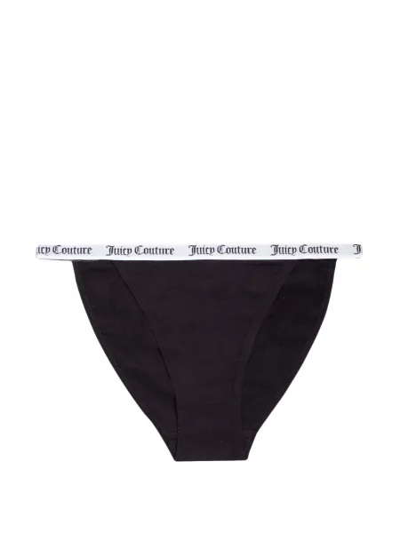 Chiloți briefs Juicy Couture cu autograf negru