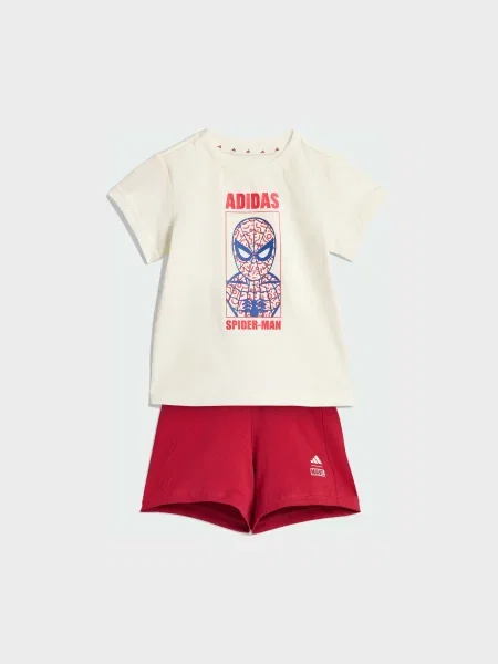 Дитячий Повсякденний костюм adidas Marvel білий