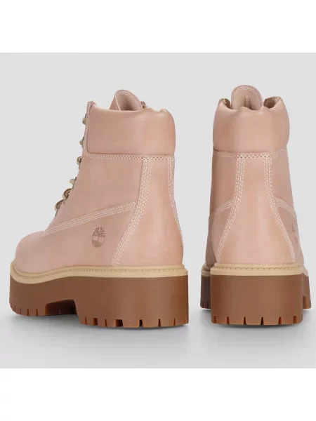 Pantofi Timberland streetstyle cu strasuri roz