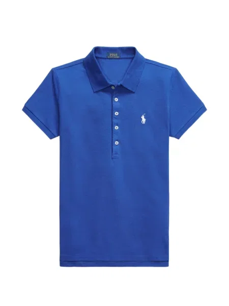 Matlasat sneakerși Polo Ralph Lauren cu autograf de catifea cord albastru