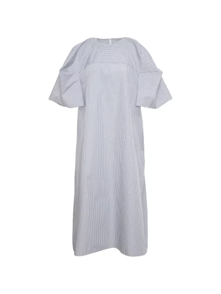 Rochie maxi Enföld cu dungi alb