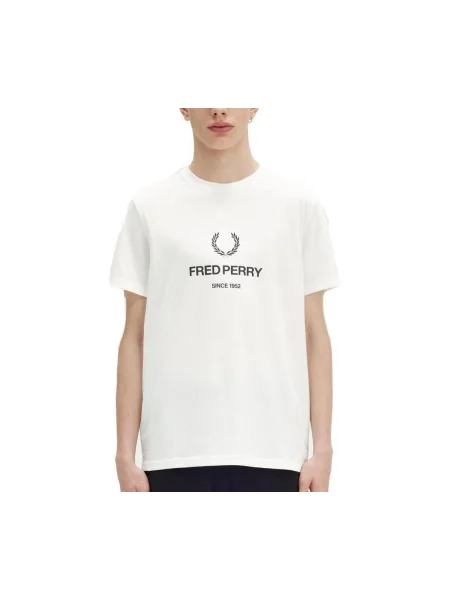 Tricou Fred Perry alb