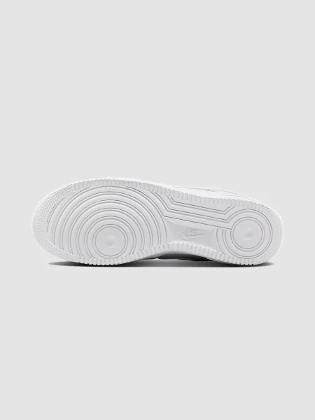 Кожаные кроссовки Nike Air Force 1 белые