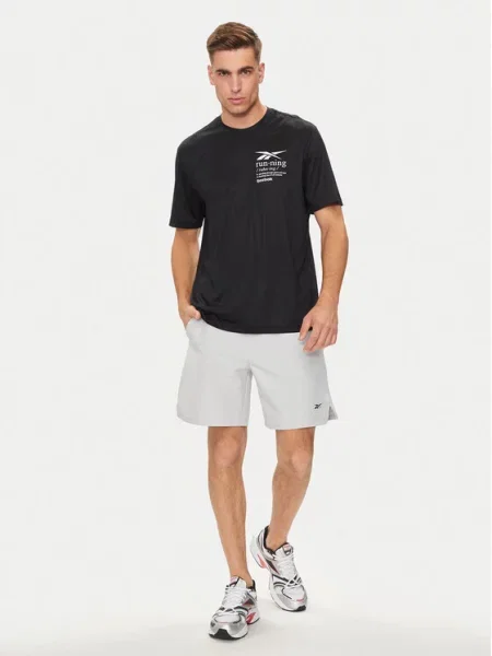 Reebok Спортивні шорти Strength сірий