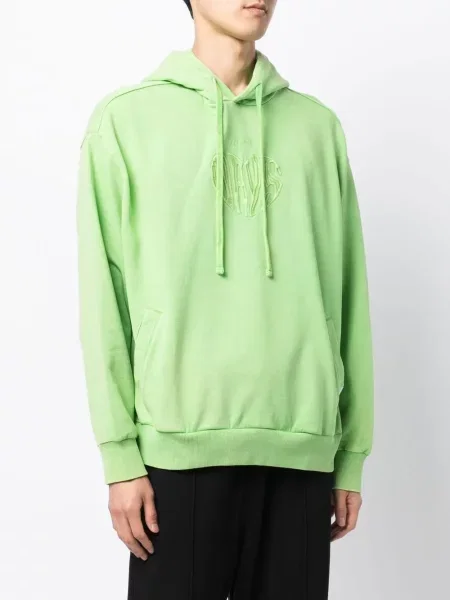Hanorac cu glugă Five Cm cu broderie verde